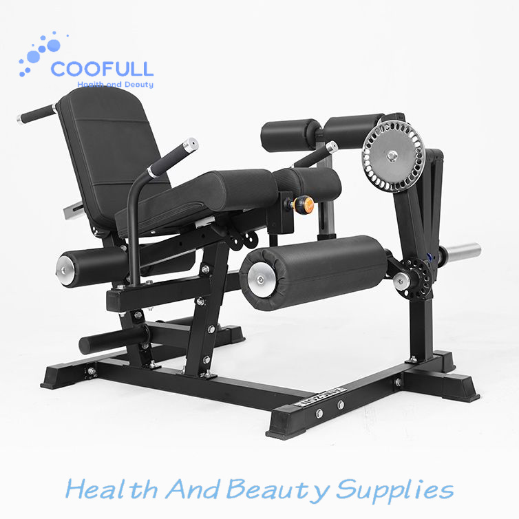 Leg Press Machine - Coofull Beenflexie- en extensiemachine, zittende beenheffings-