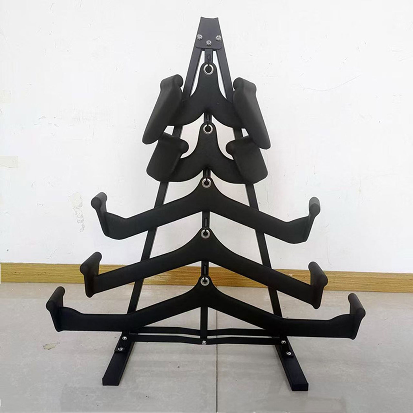 Home Gym Cable - Lat Pull Down Bar Organizer met