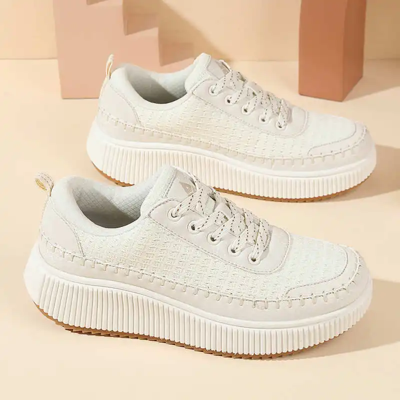 Bruine schoenen Dames Flats He - Home Gym Dimensions recensie en prijs