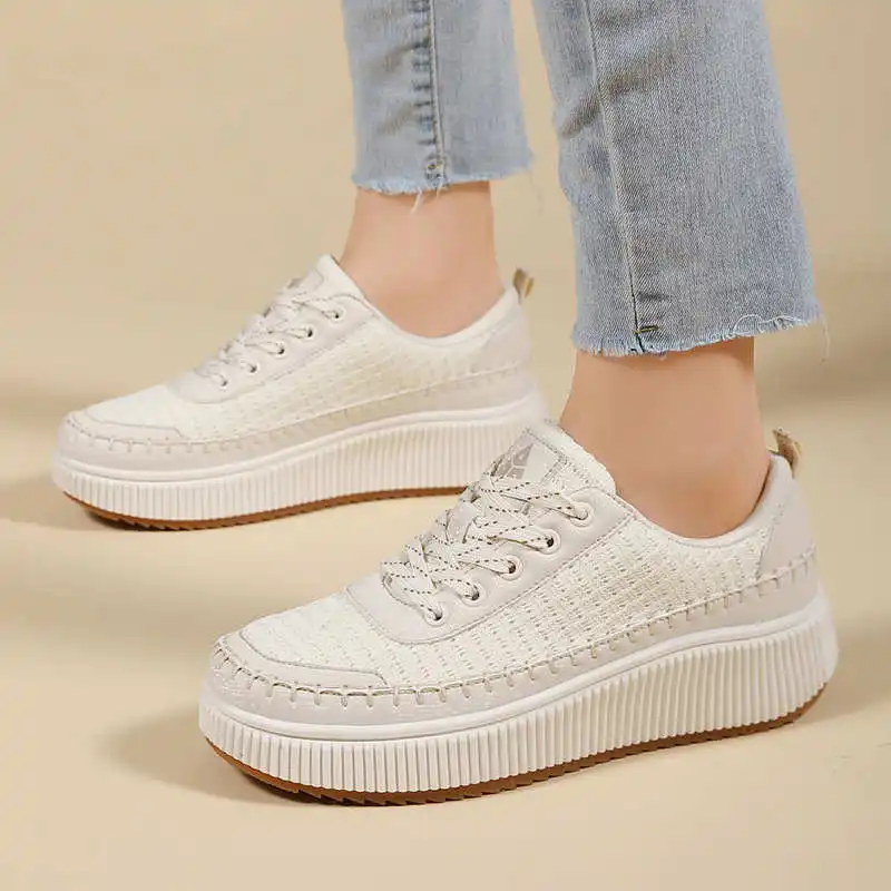Bruine schoenen Dames Flats He - Home Gym Dimensions recensie en prijs