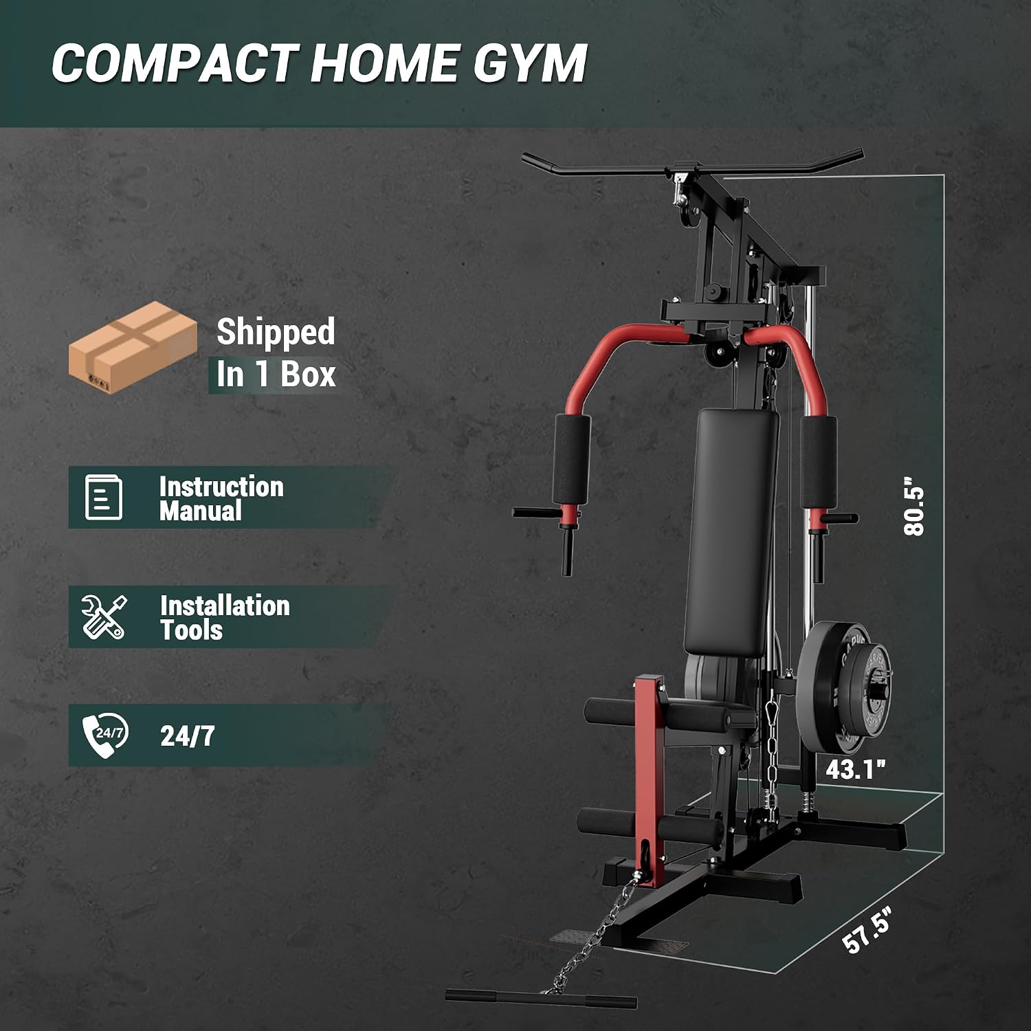 Volledige Home Gym Machine met - Leg Press Machine recensie en prijs