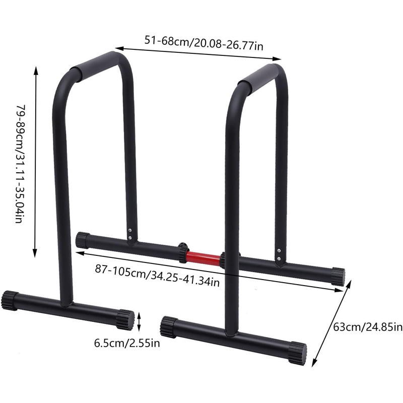 Verstelbare krachttraining cal - Dip Station Parallel recensie en prijs