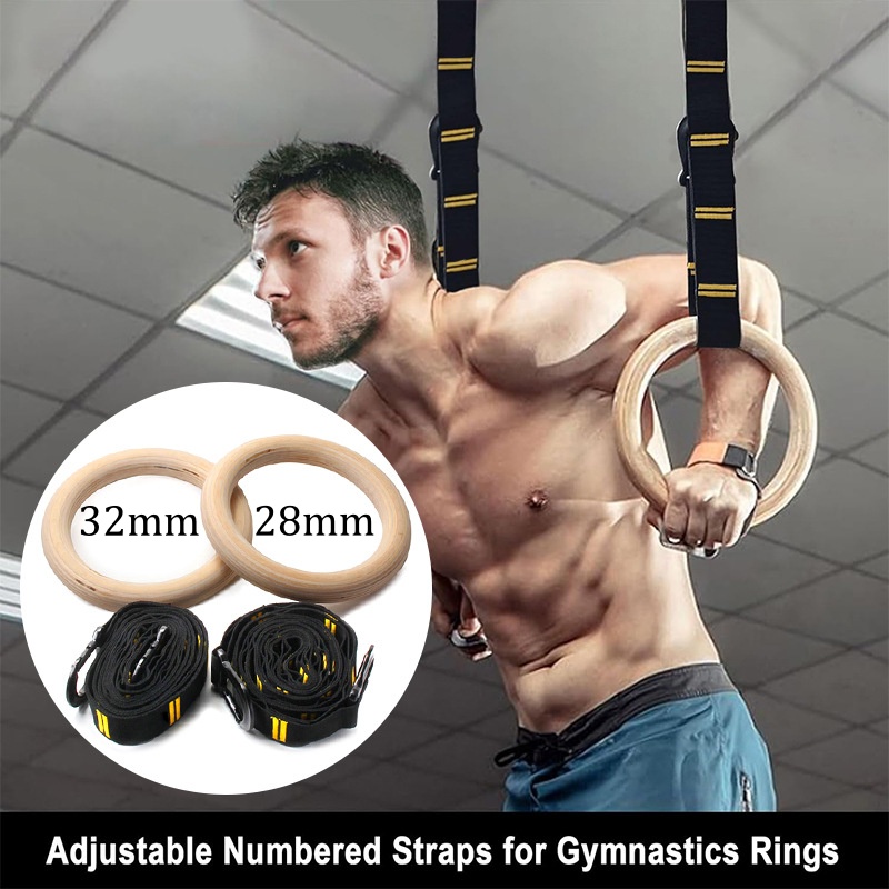 28mm 32mm Pull-up Gymnastiekri - Home Gym Academy recensie en prijs